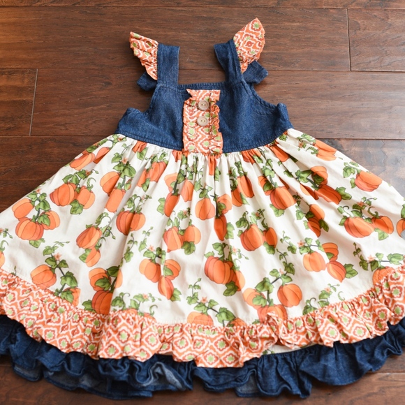 eleanor rose pumpkin dress